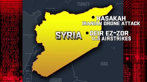 US launches airstrikes in Syria after drone kills US worker